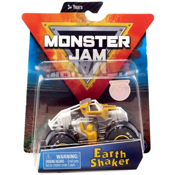 Monster Jam Earth Shaker Diecast Car [White]
