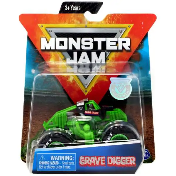 Monster Jam Grave Digger Diecast Car [Green]