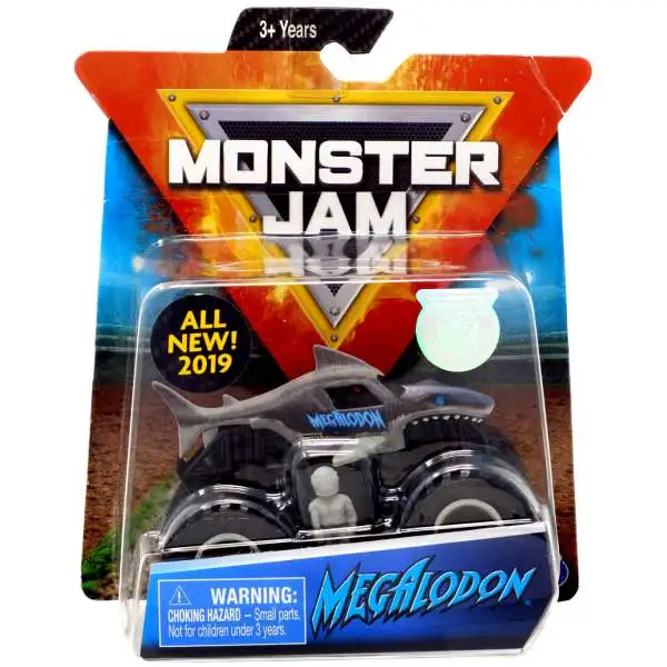 Monster Jam Megalodon Diecast Car [Gray]