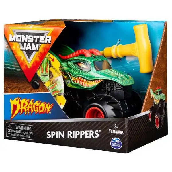 Monster Jam Spin Rippers Dragon Vehicle