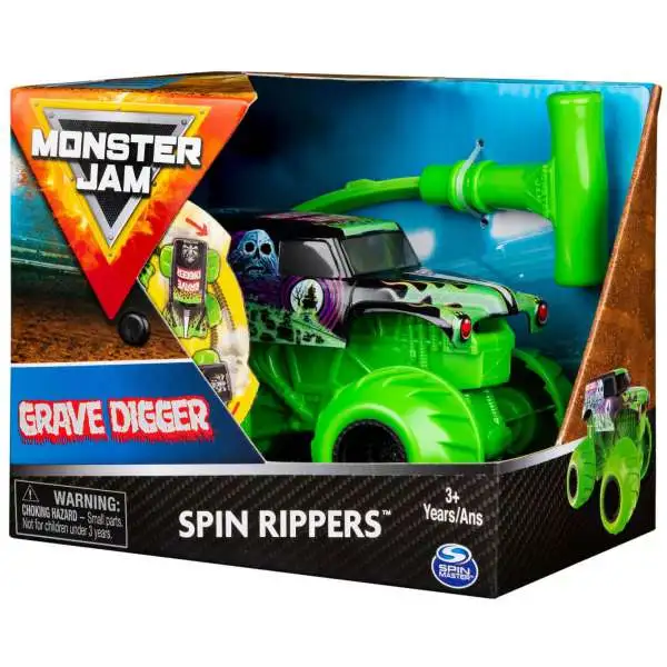 Monster Jam Spin Rippers Grave Digger Vehicle