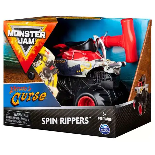Monster Jam Spin Rippers Pirate's Curse Vehicle