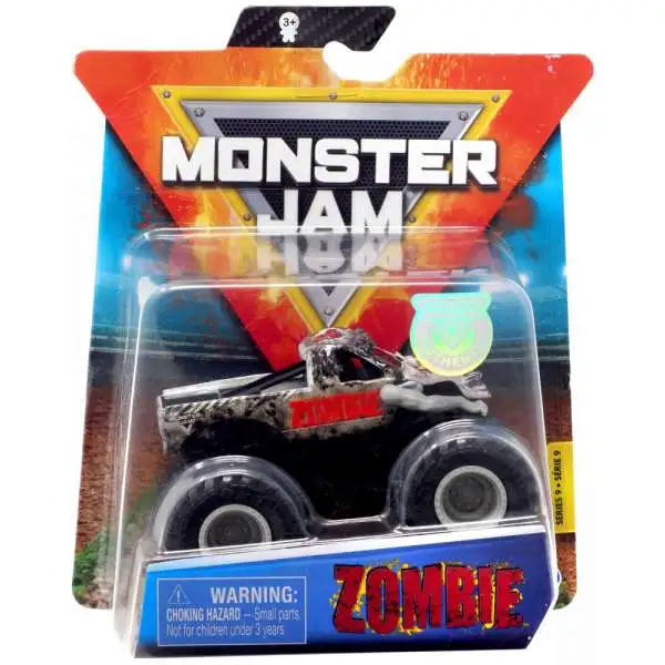 Monster Jam Zombie Diecast Car [Grey]