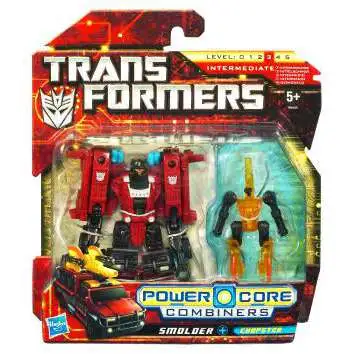Transformers Power Core Combiners Smolder & Chopster Action Figure 2-Pack [Damaged Package]