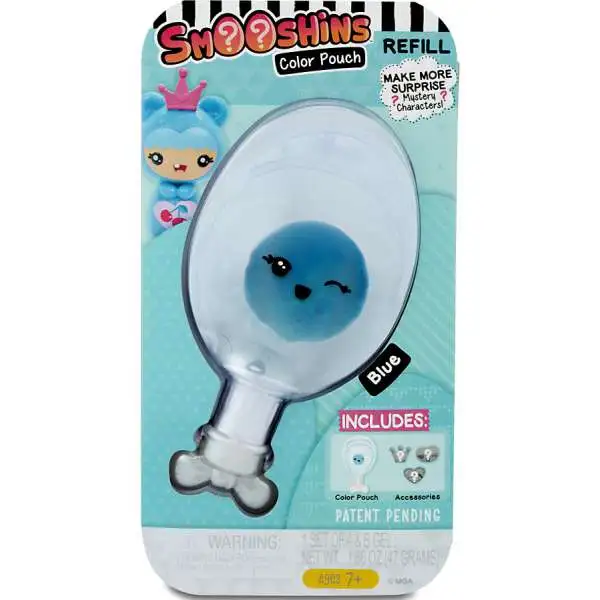 Smooshins Blue Color Pouch Refill Pack