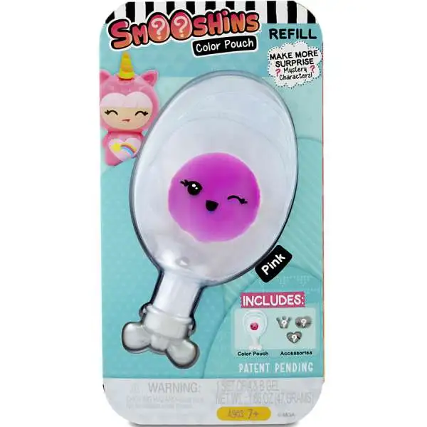 Smooshins Pink Color Pouch Refill Pack