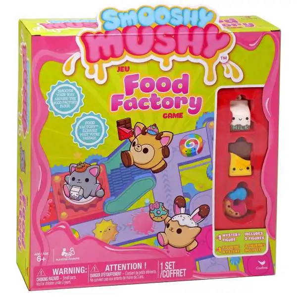 Smooshy Mushy Food Factory Game