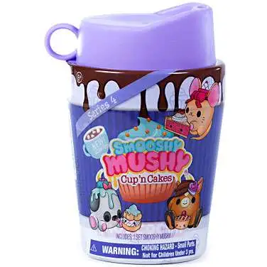 Smooshy Mushy Cups 'n Cakes Smooshy Surprises! Series 4 PURPLE Mystery Pack