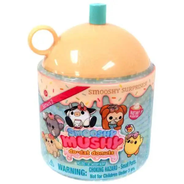 Smooshy Mushy Do-Dat Donuts Smooshy Surprises! Series 2 LIGHT BROWN Mystery Pack