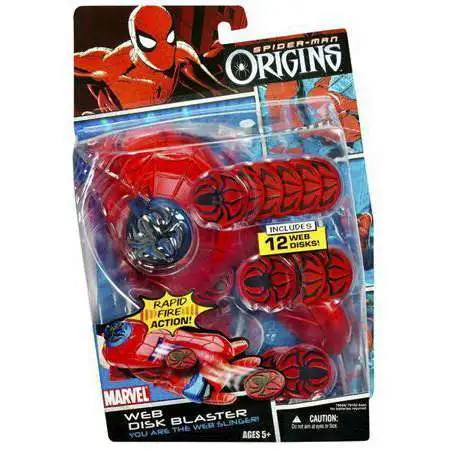 Marvel Spider-Man Origins Web Disk Blaster [Damaged Package]