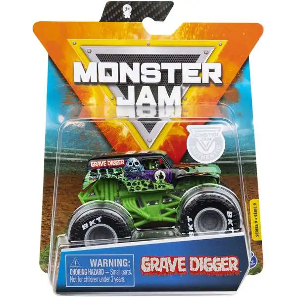 Monster Jam Series 9 Grave DIgger Diecast Car