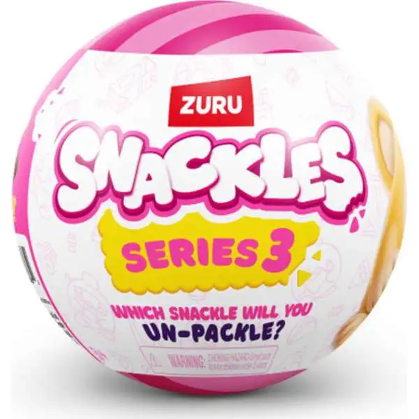 Snackles Series 3 5-Inch Mystery Box [15 Packs]