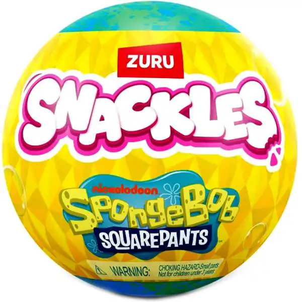 Snackles Spongebob Squarepants Series 1 Mystery Box [15 Packs]