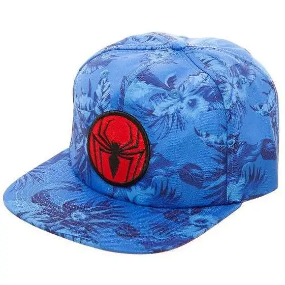 Marvel Spider-Man Floral Slouch Snapback Cap Apparel