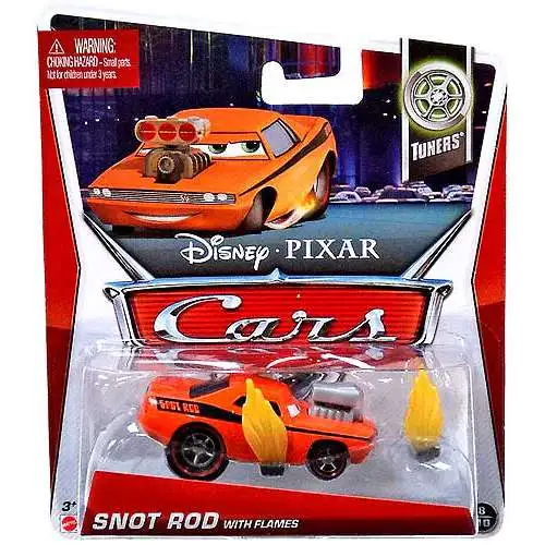 Disney / Pixar Cars Series 3 Snot Rod with Flames Diecast Car