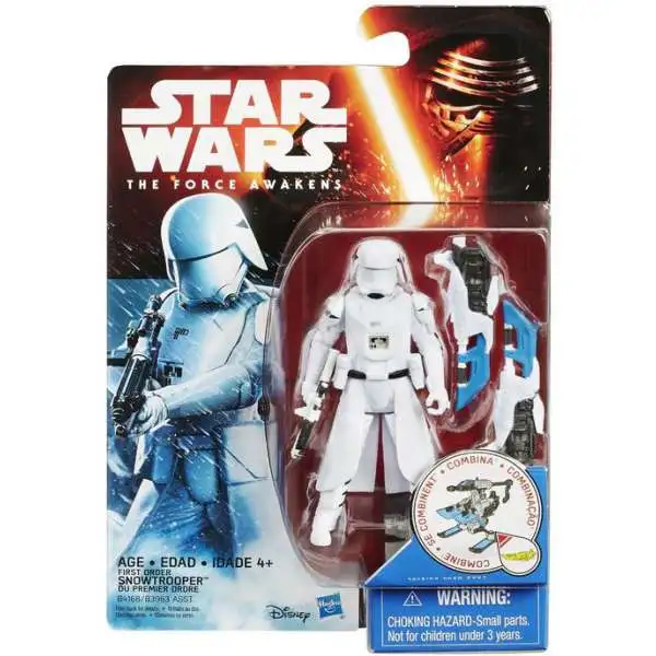Star Wars The Force Awakens Snow & Desert First Order Snowtrooper Action Figure