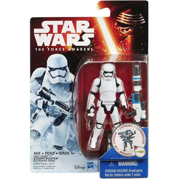 Star Wars The Force Awakens Snow & Desert First Order Stormtrooper Action Figure [Snow Mission, Blaster]