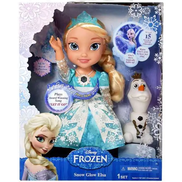 Disney Frozen Snow Glow Elsa Doll [Damaged Package]