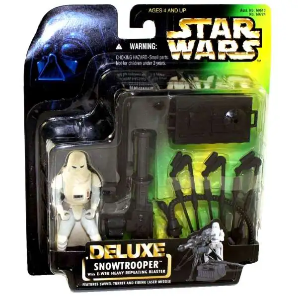 Star Wars The Empire Strikes Back Power of the Force POTF2 Deluxe Snowtrooper Action Figure