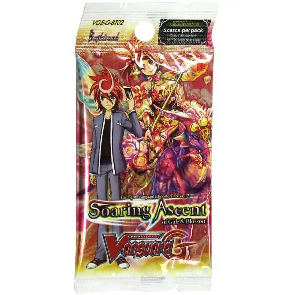 Cardfight Vanguard G Soaring Ascent of Gale & Blossom Booster Pack VGE-G-BT02