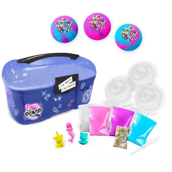 So Bomb DIY Bath Bomb Caddy Carry Case Playset