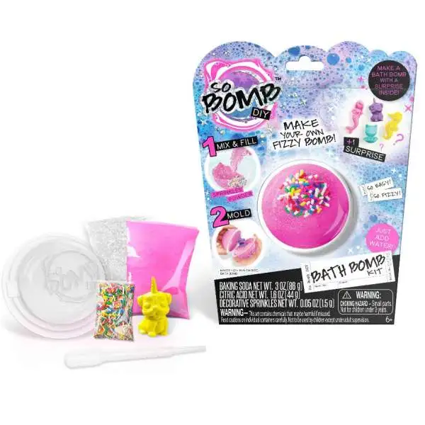 So Bomb DIY Bath Bomb Single Pack [RANDOM Color]