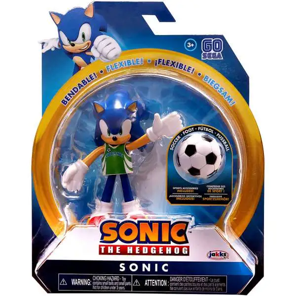 Sonic The Hedgehog 2020 Series 3 Sonic Action Figure [Soccer Ball]