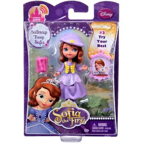 Disney Sofia the First Buttercup Troop Sofia 3 Figure 2 Mattel