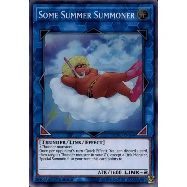 YuGiOh Soul Fusion Super Rare Some Summer Summoner SOFU-EN049