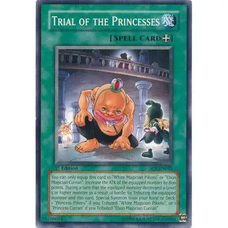 YuGiOh GX Trading Card Game Shadow of Infinity Common Trial of the Princess SOI-EN044