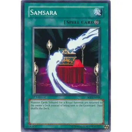 YuGiOh GX Trading Card Game Shadow of Infinity Common Samsara SOI-EN048