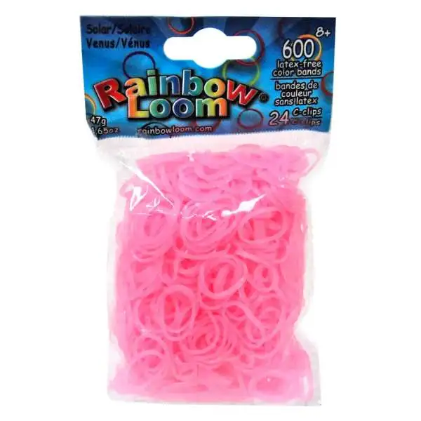 Rainbow Loom Solar UV Color Changing Venus Rubber Bands Refill Pack [600 Count]