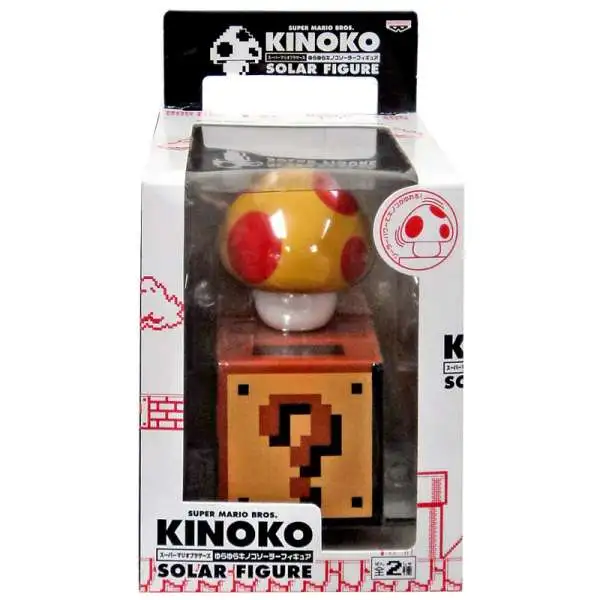 Super Mario Kinoko Solar Mega Mushroom Figure