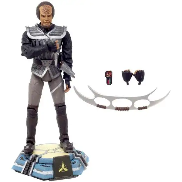 Star Trek Deep Space 9 Worf Exclusive Action Figure [Soldiers of the Empire , Loose]