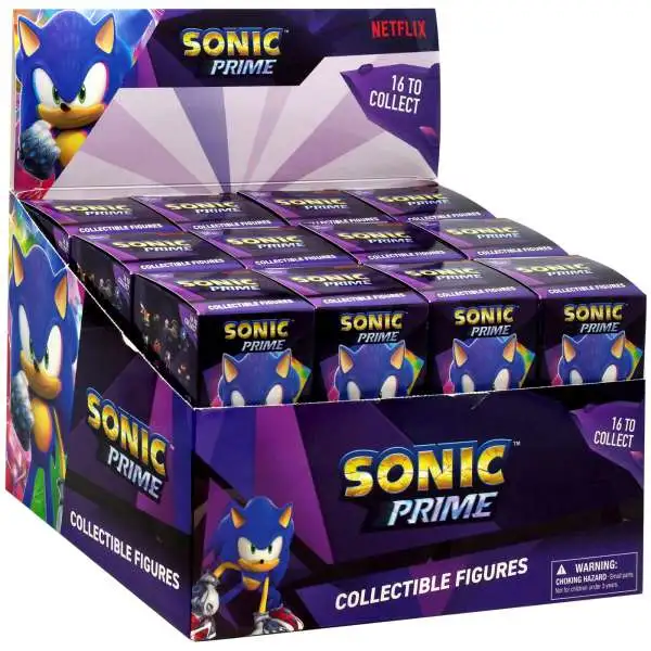 Mini Figura De Ação - Sonic Prime - Sonic - Toyng - WebContinental