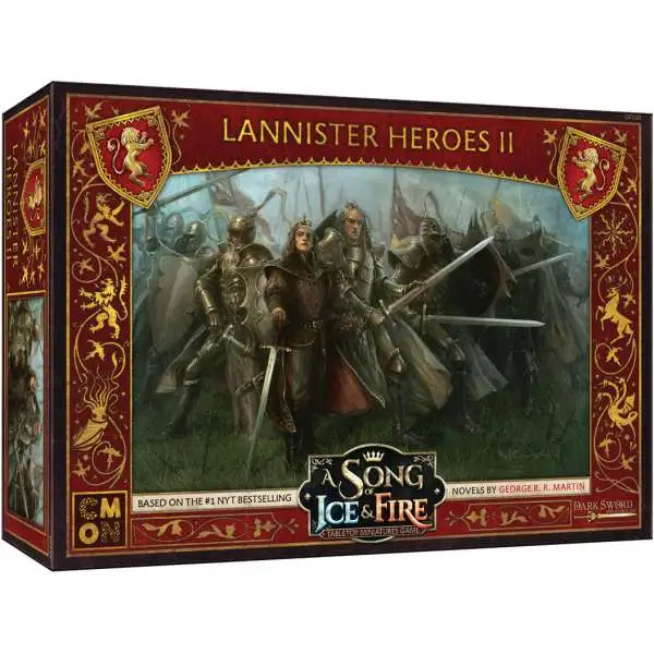 A Song of Ice & Fire Lannister Heroes #2 Tabletop Miniatures Game