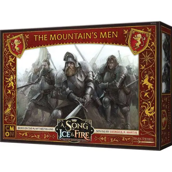 A Song of Ice & Fire Lannister The Mountain's Men Unit Box Tabletop Miniatures Game