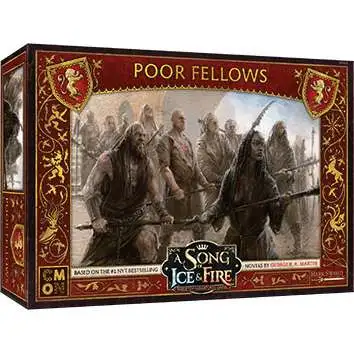 A Song of Ice & Fire Lannister Poor Fellows Unit Box Tabletop Miniatures Game