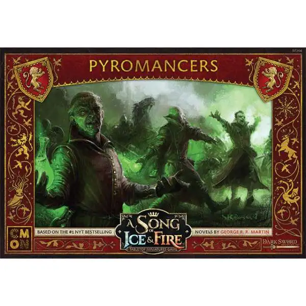 A Song of Ice & Fire Lannister Pyromancers Unit Box Tabletop Miniatures Game