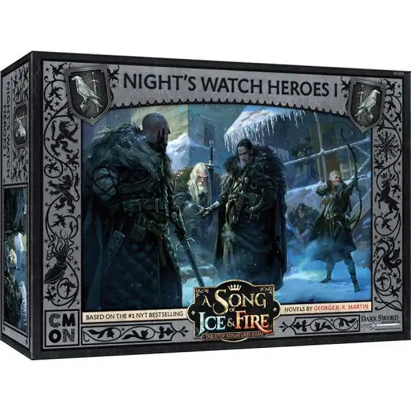A Song of Ice & Fire Night's Watch Heroes Box 1 Tabletop Miniatures Game