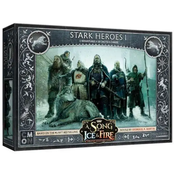 A Song of Ice & Fire Stark Heroes #1 Tabletop Miniatures Game