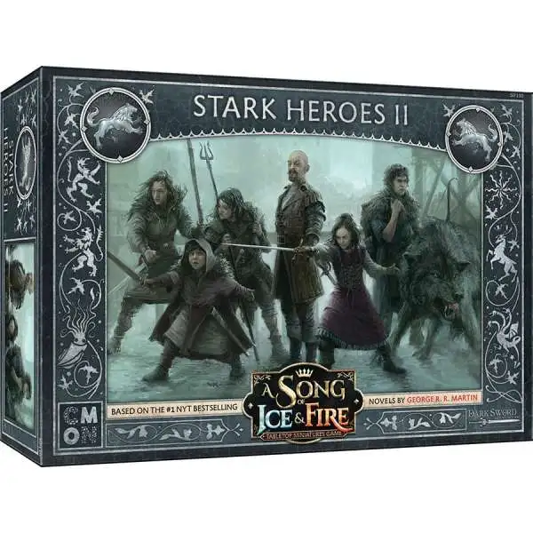 A Song of Ice & Fire Stark Heroes #2 Tabletop Miniatures Game