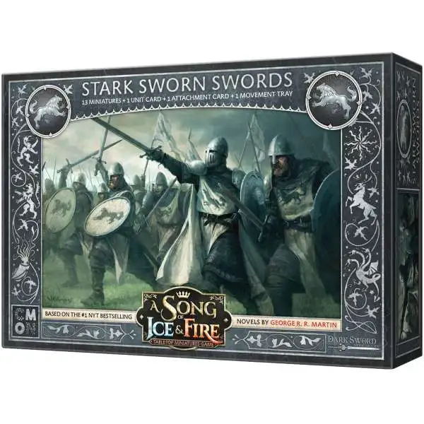 A Song of Ice & Fire Stark Sworn Swords Tabletop Miniatures Game