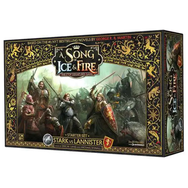 A Song of Ice & Fire Stark vs. Lannister Tabletop Miniatures Game Starter Set