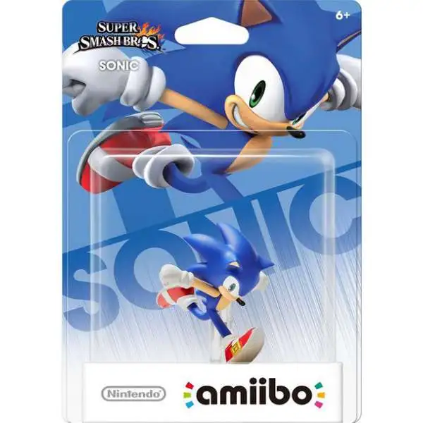 World of Nintendo Super Smash Bros Amiibo Sonic Mini Figure