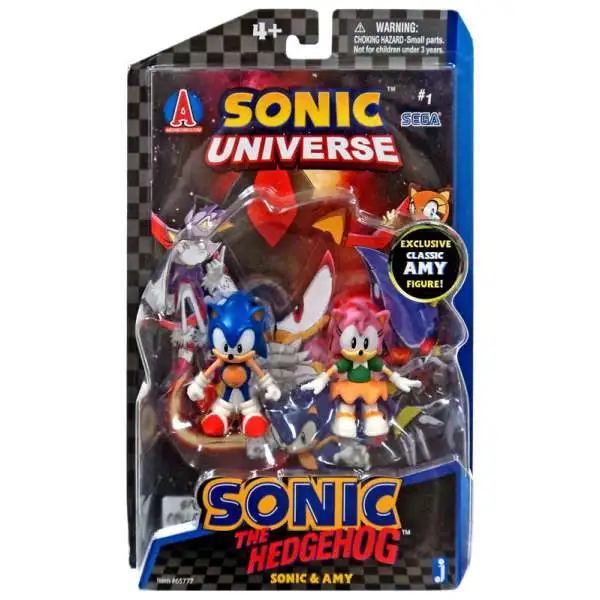 Sonic The Hedgehog Sonic Boom Sonic Shadow 3 Action Figure 2-Pack TOMY,  Inc. - ToyWiz