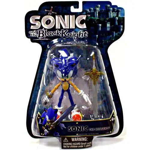Sonic and the Black Knight Sonic the Hedgehog Action Figure [With Sword, Damaged Package]