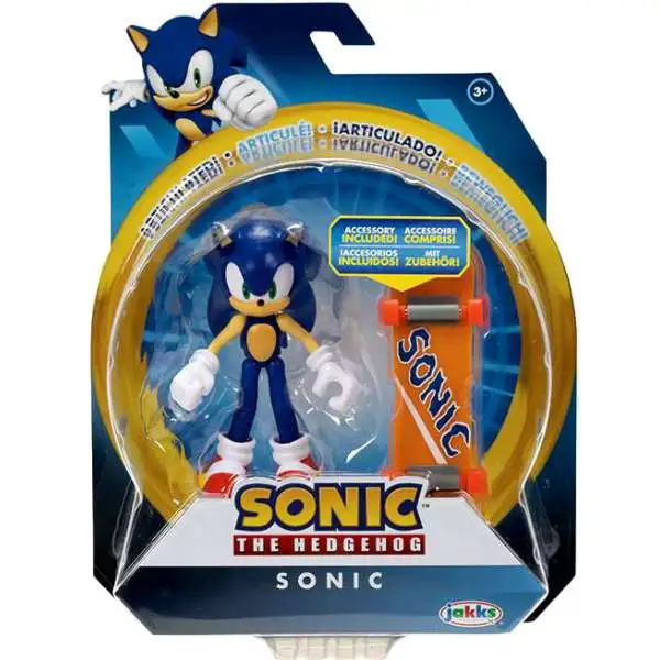 Sonic Through Time Classic & Modern Super Sonic Pack 5 Inch Figures *See  Desc*