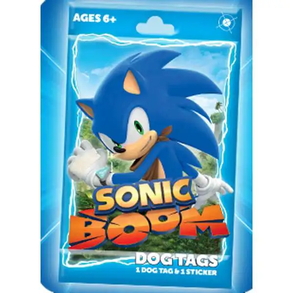 Sonic Boom Dog Tags Mystery Pack