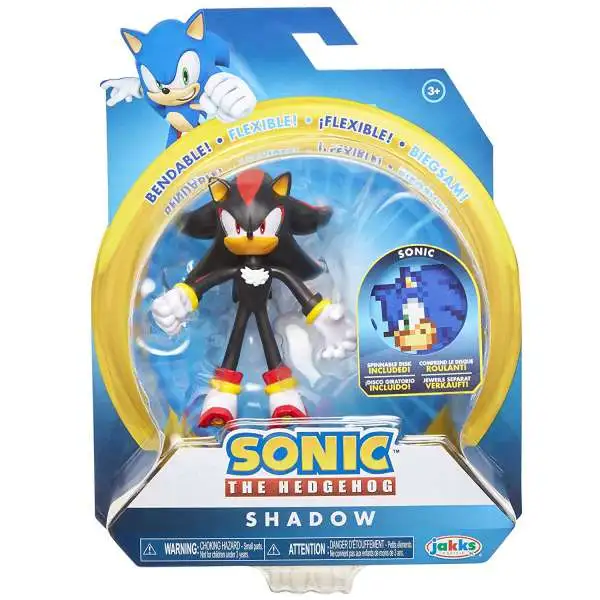 Sonic The Hedgehog 2020 Series 1 Shadow 4 Action Figure Damaged